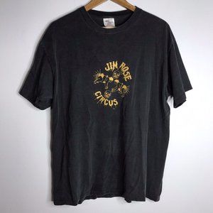 Vintage Jim Rose Circus Security USA Single Stitch Seattle XL Distressed Shirt